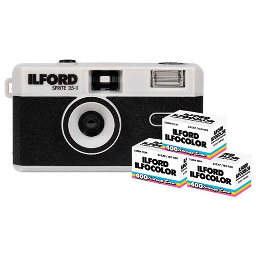 Ilford Camera Bundle Silver